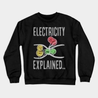 Electricity Explained Crewneck Sweatshirt